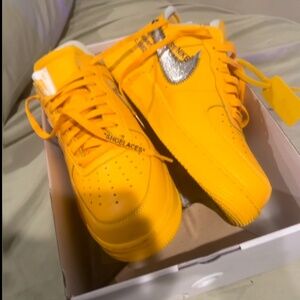 OffWHITE AirForce 1 “LEMONADES” size 10